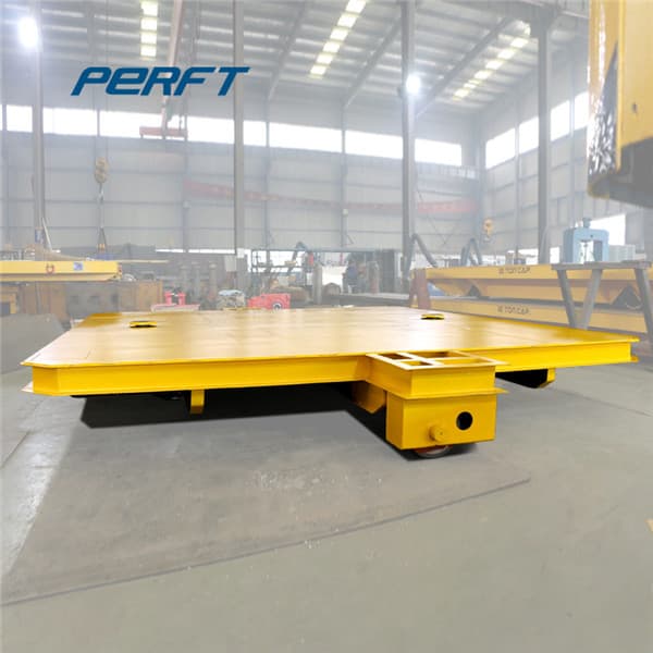 electric flat cart for steel coil 120 tons
